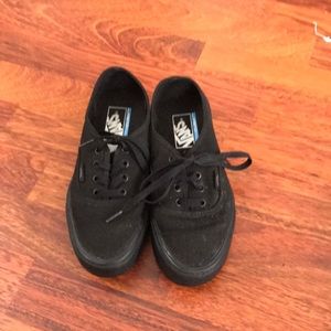 Black Vans